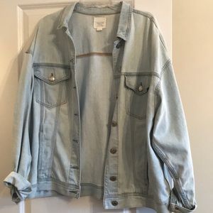 Light blue denim jacket